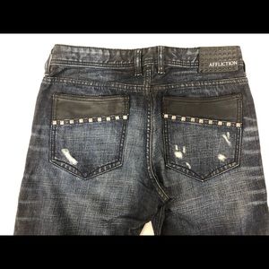 Affliction jeans size 32x28 nwot altered